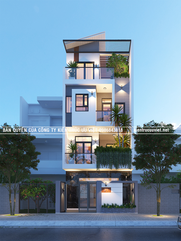 THIẾT KẾ & THI CÔNG NHÀ PHỐ HIỆN ĐẠI, DT PHẦN NHÀ 6X10M, CĐT: CÔ LAN,H.CẦN GIUỘC, TỈNH LONG AN