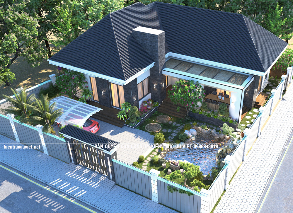 BIỆT THỰ VƯỜN  DIỆN TÍCH 207M2, TỈNH BÌNH DƯƠNG