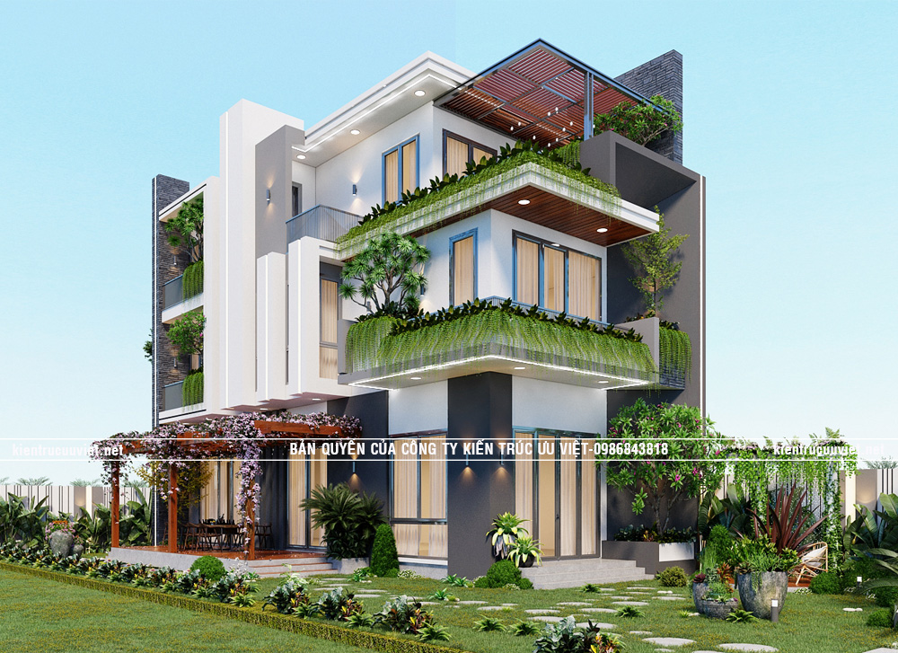 BIỆT THỰ PHỐ HIỆN ĐẠI ,CĐT:CÔ THANH , DT:6X18M,DT ĐẤT:420M2,TẠI TỈNH BÌNH DƯƠNG