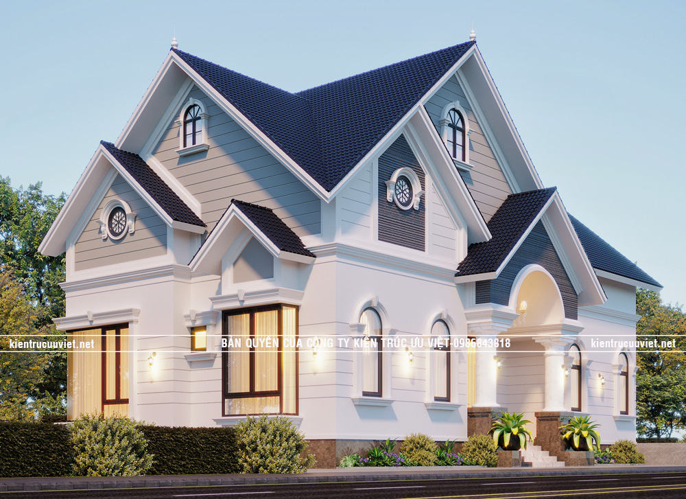 Biệt thự vườn nhà chị Giang & anh Công diện tích 175m2,thị trấn Cái Tắc, huyện Châu Thành A, tỉnh Hậu Giang