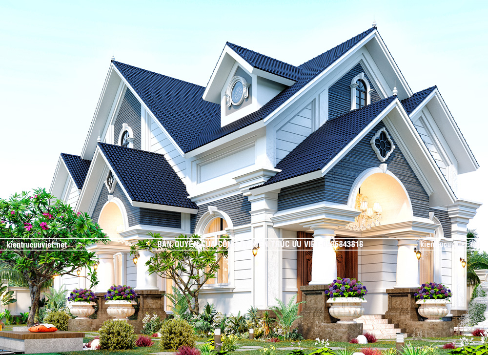 THIẾT KẾ & THI CÔNG BIỆT THỰ ANH KIÊN  9X18M, TỈNH LONG AN