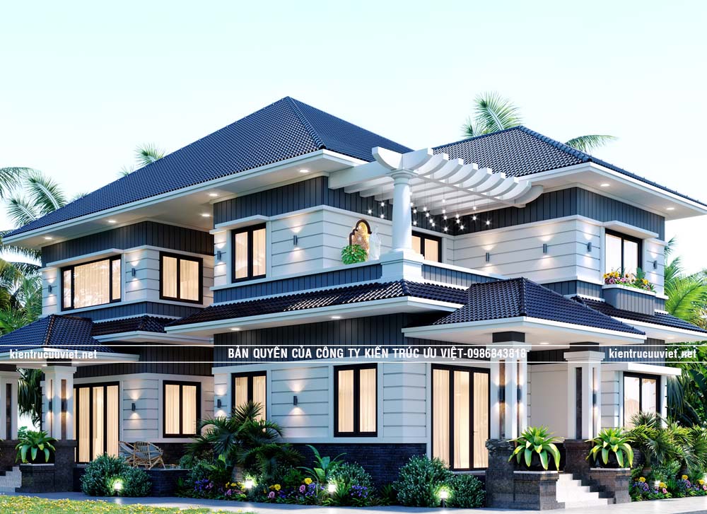 BIỆT THỰ MÁI NHẬT ,CĐT:ANH TẤN , DT:11X18.84M, DT ĐẤT:2200M2,TẠI H.ĐỨC HÒA ,TỈNH LONG AN