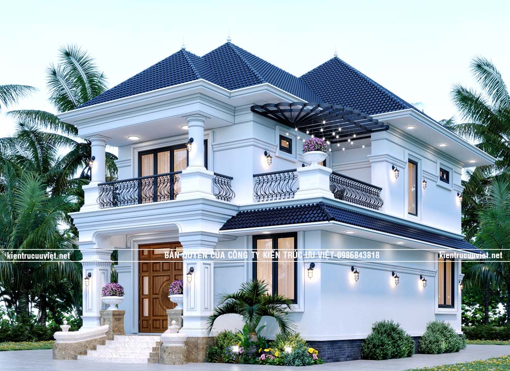 BIỆT THỰ TÂN CỔ ĐIỂN MÁI NHẬT ,CĐT:ANH TOÀN , DT:8X12M,DT ĐẤT:600M2, TẠI H.HÓC MÔN ,TP.HCM