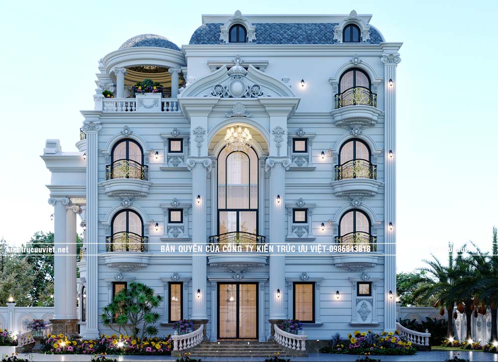 BIỆT THỰ TÂN CỔ ĐIỂN,CĐT:ANH KIÊN,DT:9.2X18.2M,DT ĐẤT:23X38M TẠI H.BÌNH CHÁNH,TP.HCM