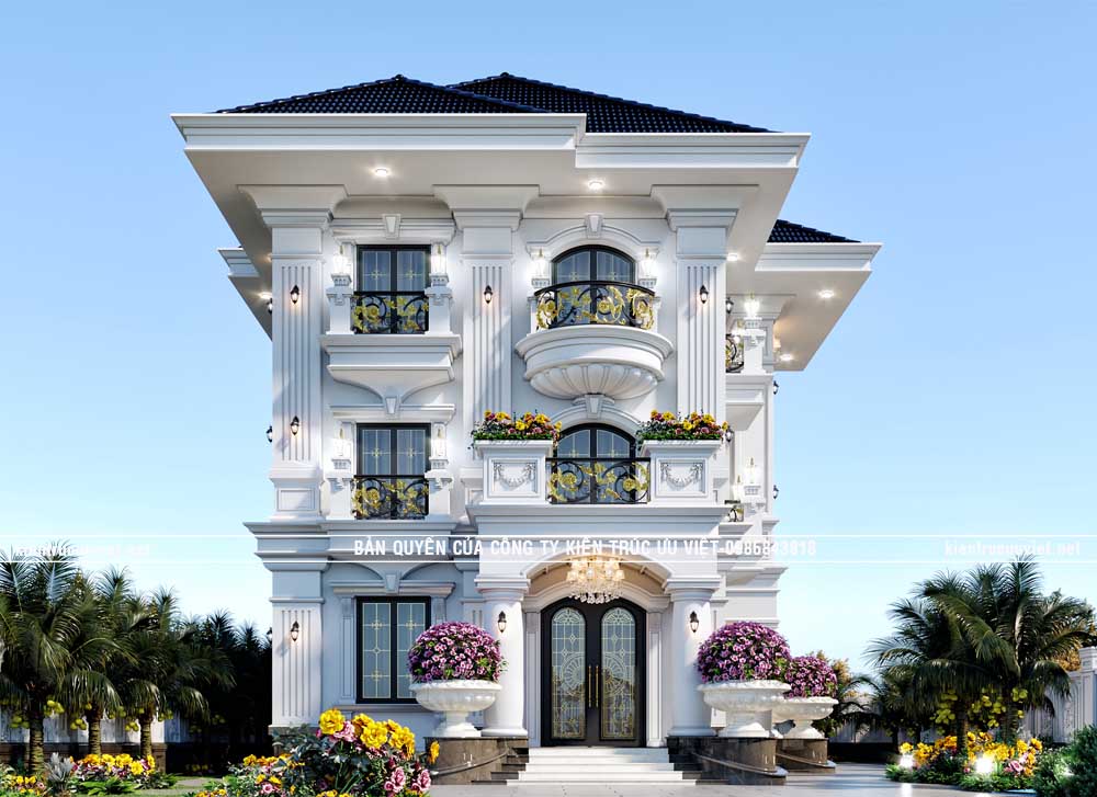 BIỆT THỰ TÂN CỔ ĐIỂN MÁI NHẬT ,CĐT:ANH HIỂN,DT:9X17M,DT ĐẤT:967.5M2 TẠI TỈNH ĐỒNG NAI