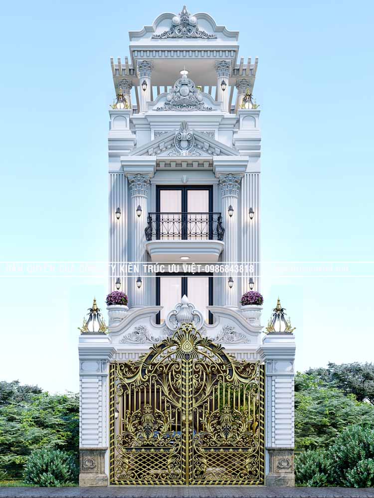 THIẾT KẾ & THI CÔNG NHÀ PHỐ TÂN CỔ ĐIỂN ,CĐT:ANH KHẢI, DT :5X17.3M,TP.THỦ ĐỨC,T P. HỒ CHÍ MINH