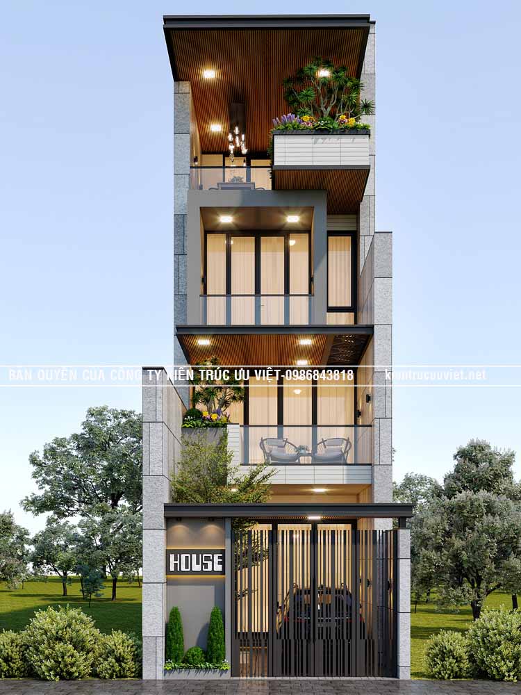 NHÀ PHỐ HIỆN ĐẠI ,CĐT:ANHPHÁT,DT PHẦN NHÀ:5X17.5M,DT ĐẤT:5X25MTẠI TỈNH BẾN TRE