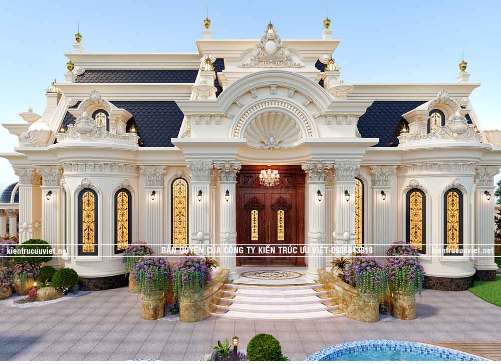 BIỆT THỰ TÂN CỔ ĐIỂN,CĐT:ANH CƯỜNG,DT PHẦN NHÀ:9X20M TẠI H.BÌNH CHÁNH, TP.HCM