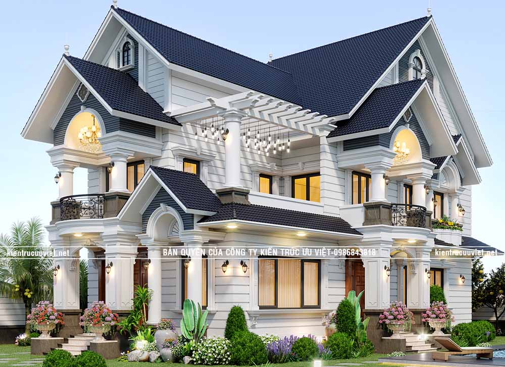 BIỆT THỰ MÁI THÁI,CĐT:ANH THANH,DT PHẦN NHÀ:8X18M,DT ĐẤT:18X42MTẠI TỈNH BÌNH PHƯỚC