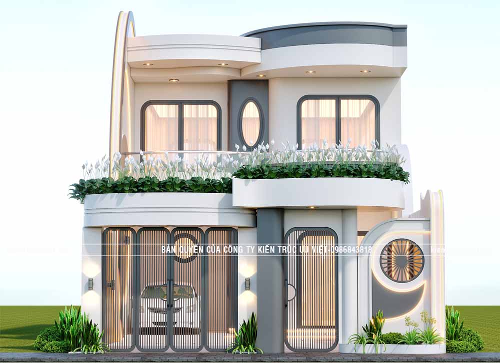 BIỆT THỰ HIỆN ĐẠI,CĐT:ANH SANG,DT PHẦN NHÀ:8X12M TẠI TỈNH BÌNH THUẬN