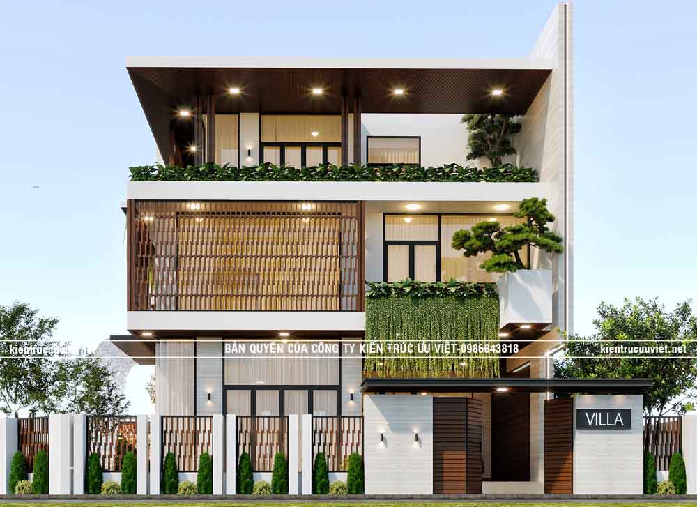 BIỆT THỰ HIỆN ĐẠI,CĐT:ANH SIN,DT PHẦN NHÀ:12X18.5M,DIỆN TÍCH ĐẤT:25X30M TẠI TỈNH KHÁNH HÒA