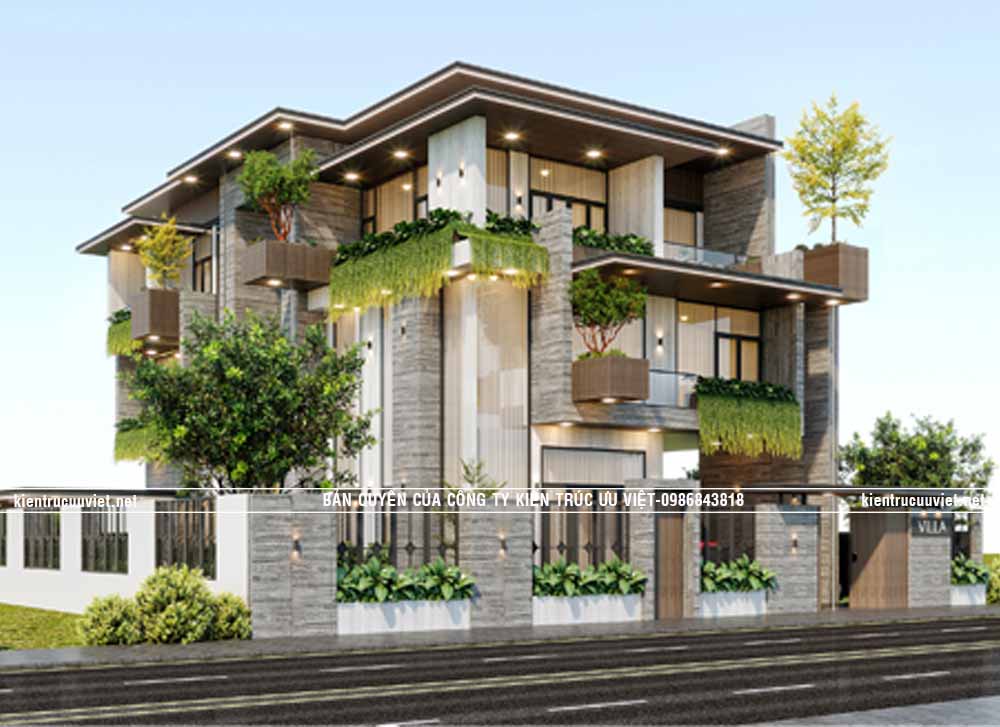 BIỆT THỰ HIỆN ĐẠI,CĐT:ANH THANH,DT PHẦN NHÀ:12X20M,DIỆN TÍCH ĐẤT:26X28M TẠI TP.LONG XUYÊN