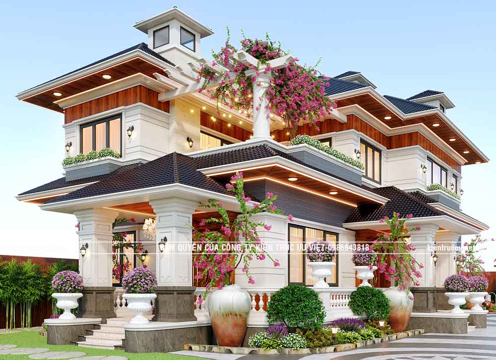 BIỆT THỰ MÁI NHẬT CĐT:ANH VIẾT BÌNH,DT PHẦN NHÀ:8X18M,DT ĐẤT:20X45M TẠI TỈNH LONG AN