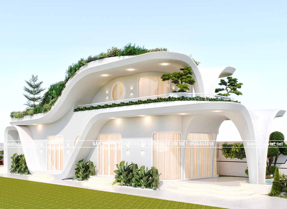 BIỆT THỰ HIỆN ĐẠI ĐỘC ĐÁO,CĐT:ANH THIÊN DT PHẦN NHÀ:6X23M TẠI TỈNH KHÁNH HÒA