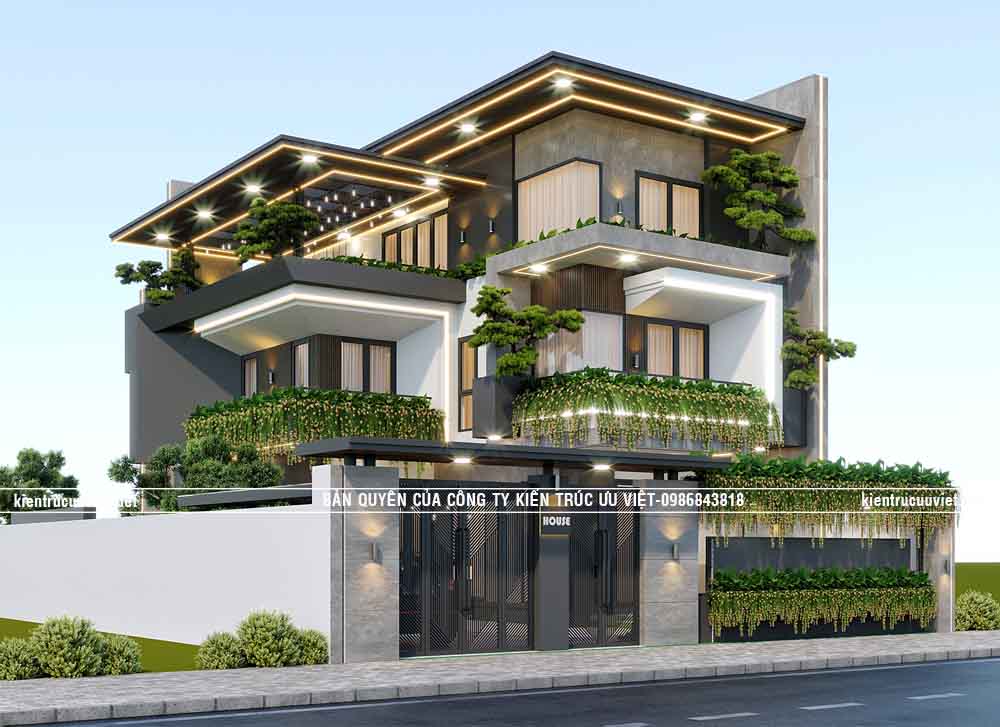 BIỆT THỰ HIỆN ĐẠI ,CĐT:ANH THANH,DT:6X15.5M,NỞ HẬU:10M TẠI H.CỦ CHI ,TP.HCM