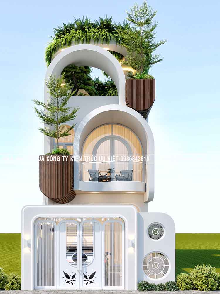 NHÀ PHỐ HIỆN ĐẠI ĐỘC ĐÁO CHỊ OANH TẠI TP. DĨ AN, TỈNH BÌNH DƯƠNG