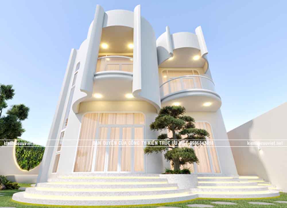 BIỆT THỰ HIỆN ĐẠI,CĐT:ANH VƯỢNG,DT PHẦN NHÀ:9.5X15M TẠI TỈNH AN GIANG