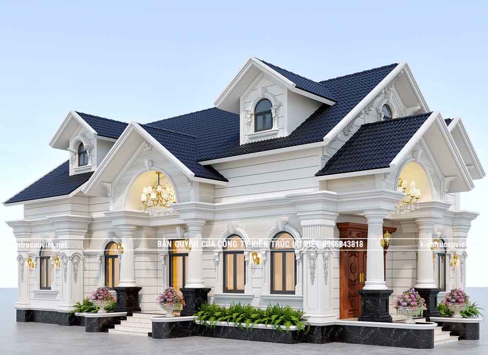 BIỆT THỰ VƯỜN MÁI THÁI CĐT:ANH THUẬN,DT:9X17M TẠI TỈNH TÂY NINH