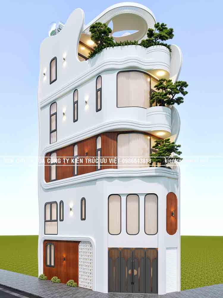 THIẾT KẾ & THI CÔNG NHÀ PHỐ GÓC HIỆN ĐẠI DT PHẦN NHÀ 36.5M2,CĐT:ANH BAO CHIU Q.BÌNH THẠNH,TP.HCM