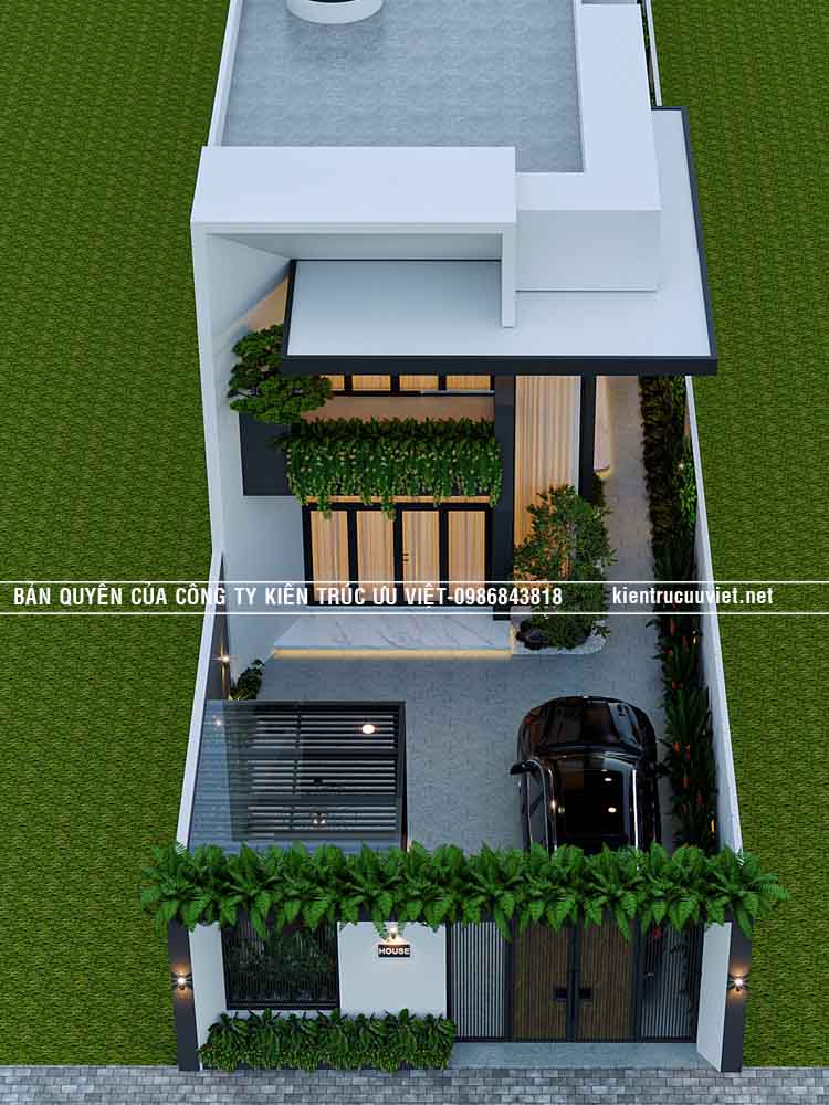THIẾT KẾ & THI CÔNG NHÀ PHỐ HIỆN ĐẠI, DT PHẦN NHÀ :6x20M, CĐT:ANH KHẢI,TỈNH KIÊN GIANG